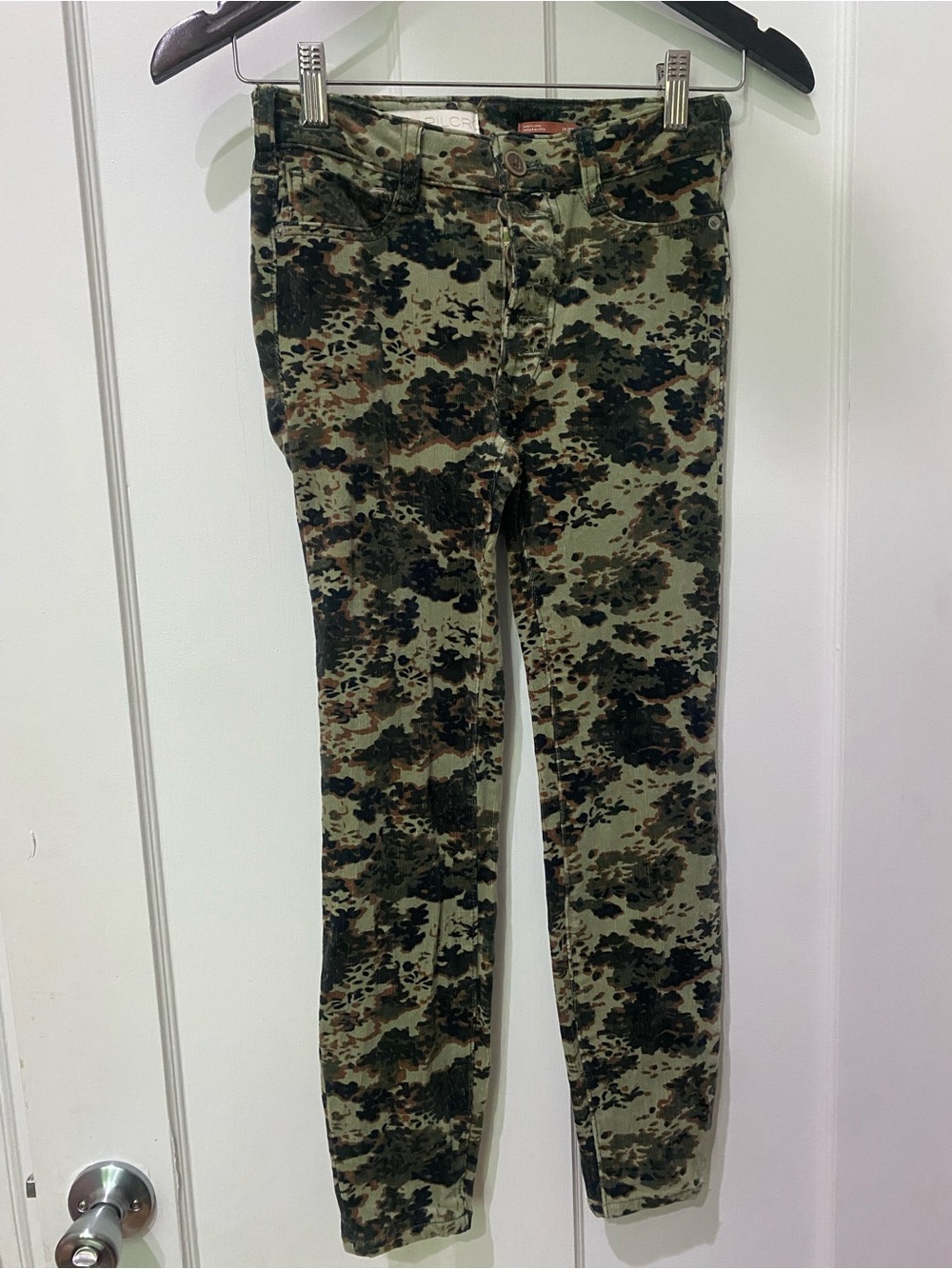 Camo corduroys